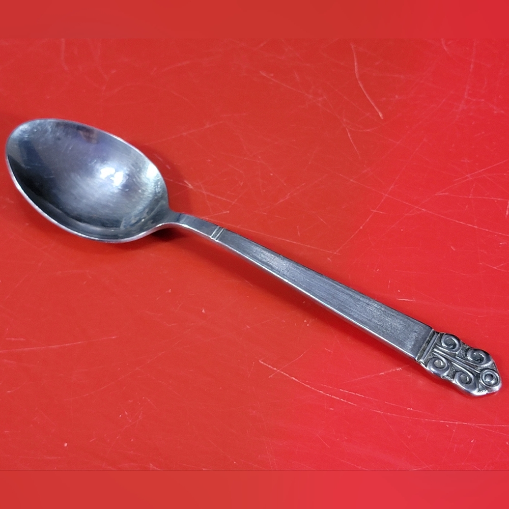 Soup Spoon Danishking 6-inch Stainless Japan AAA-Hull Danish King Vintage